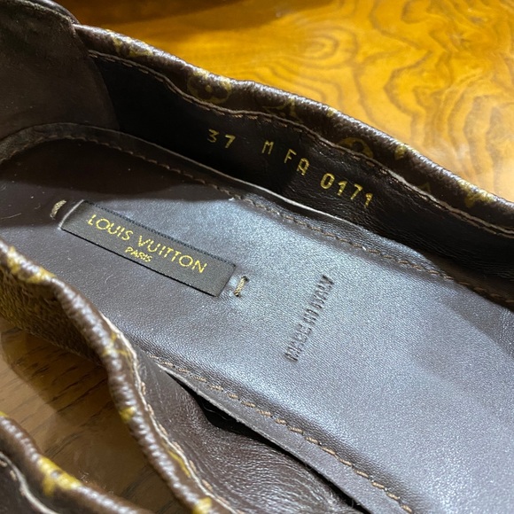Louis Vuitton monogram ballet flats - Picture 5 of 9